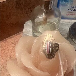 Gold and Pink Statement Ring